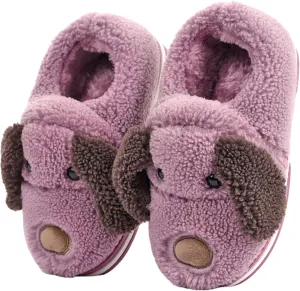 Adult & Children Cotton Hippo Home Plush Animal Slippers
