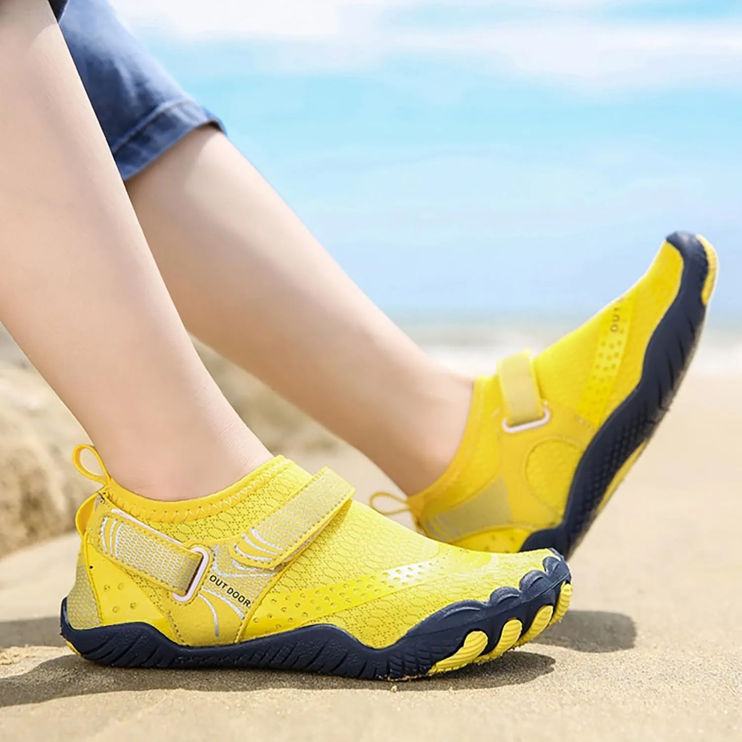 Aqua Shoes for Men Women Quick Dry Water Shoes Barefoot Swim Beach Pool Surf Hiking Kayaking Diving Yoga Sports Lightweight Breathable