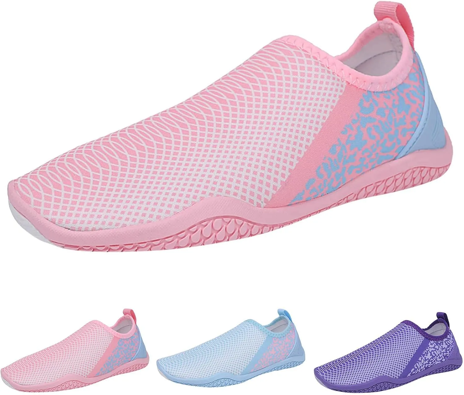 Aqua Socks Water Shoes Quick Dry Barefoot Non Slip for Swimming Surfing Beach Yoga Camping Boating River Pool Sport Men Women Adults Spring Shoe for Women 2025