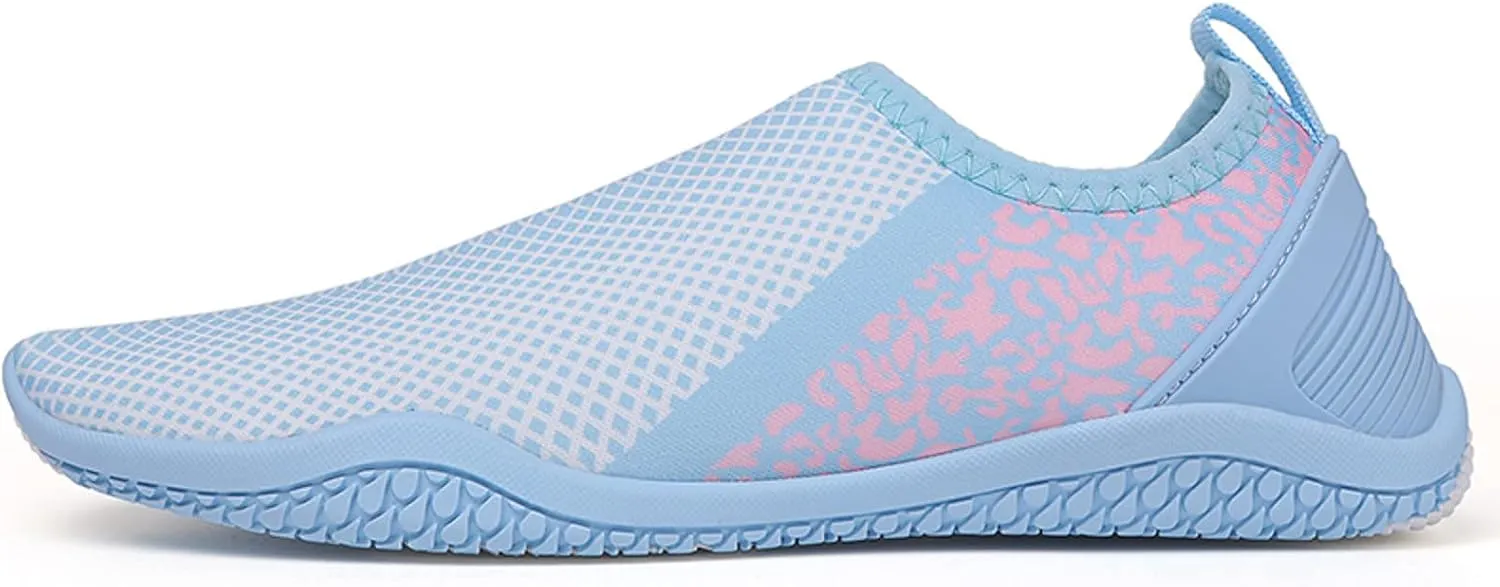 Aqua Socks Water Shoes Quick Dry Barefoot Non Slip for Swimming Surfing Beach Yoga Camping Boating River Pool Sport Men Women Adults Spring Shoe for Women 2025