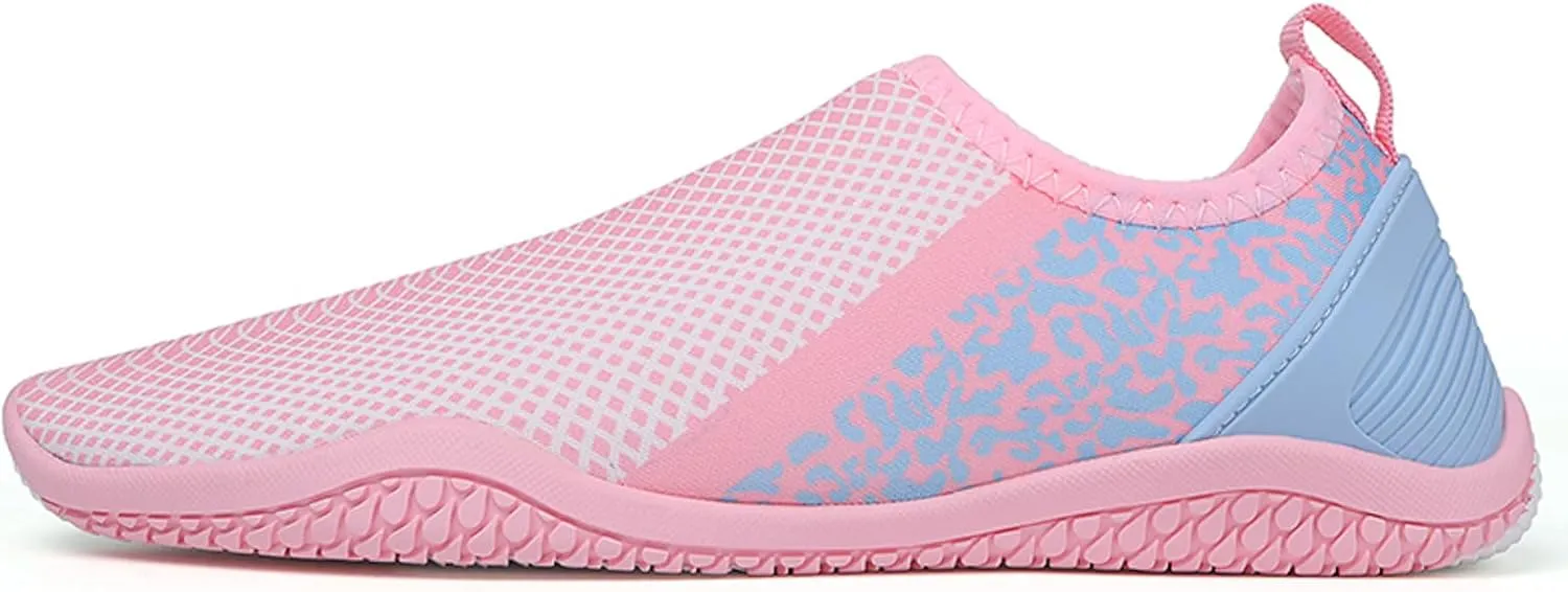 Aqua Socks Water Shoes Quick Dry Barefoot Non Slip for Swimming Surfing Beach Yoga Camping Boating River Pool Sport Men Women Adults Spring Shoe for Women 2025
