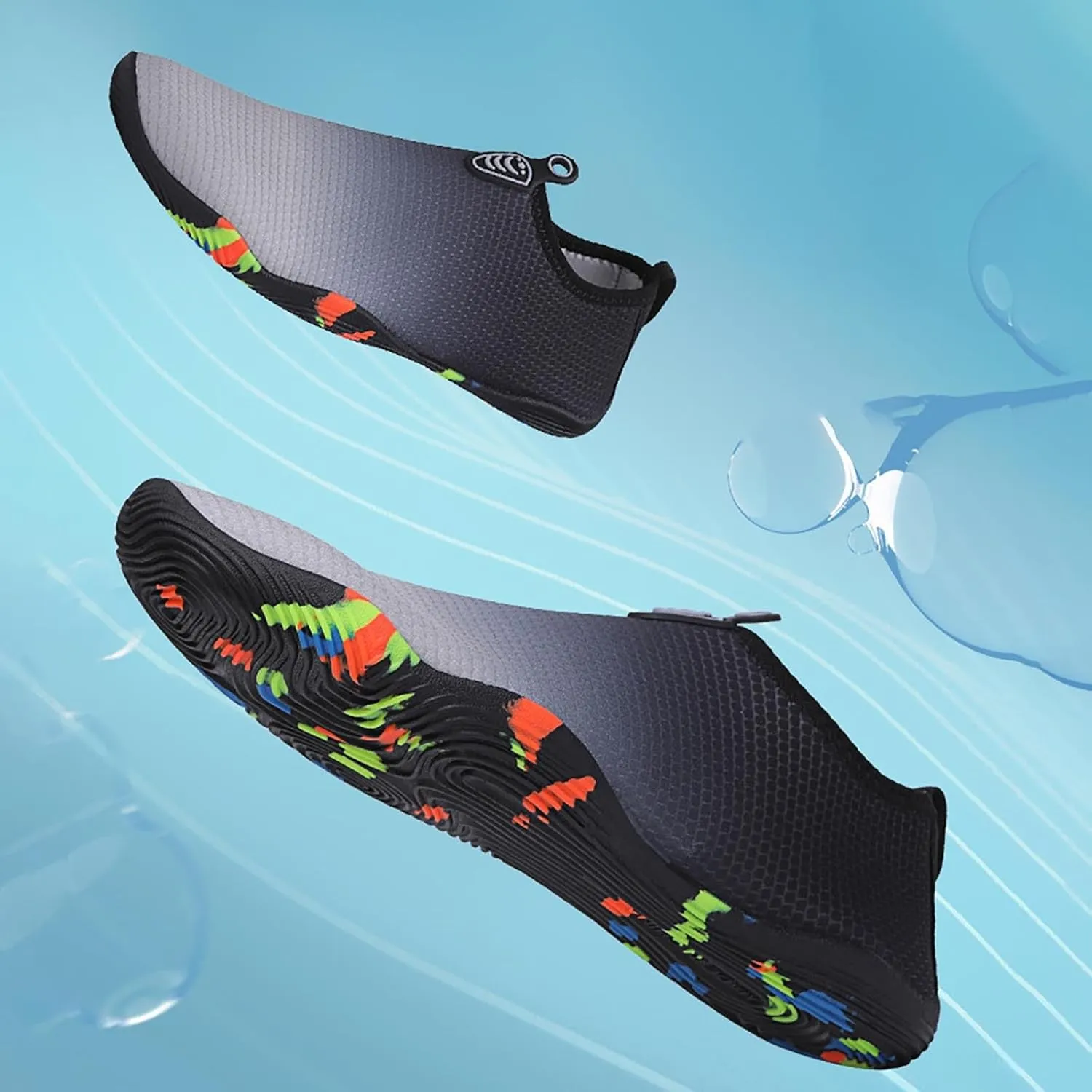 Aqua Socks Water Shoes Quick Dry Barefoot Swim Beach Pool Surf Hiking Kayaking Diving Yoga Outdoor Sport Shoes Men Women