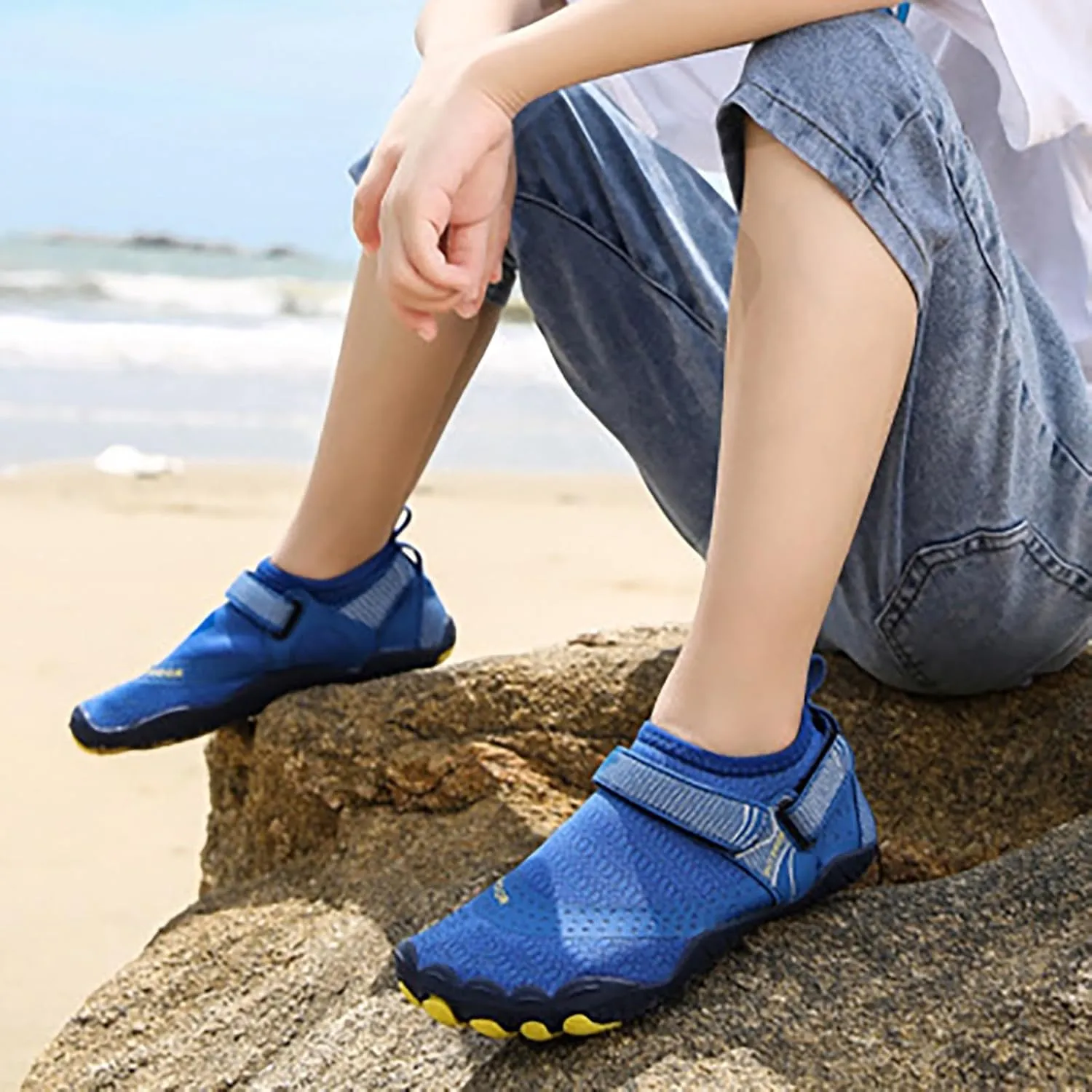 Aqua Water Shoes Quick Dry Barefoot for Women Men Beach Swim Pool Surf Yoga Hiking Lightweight Non Slip Breathable Outdoor Sports
