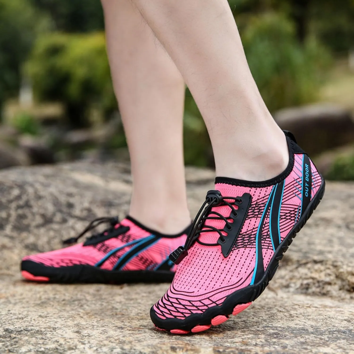 Aqua Water Shoes Quick Dry Barefoot for Women Men Beach Swim Pool Surf Yoga Hiking Lightweight Non Slip Breathable Outdoor Sports
