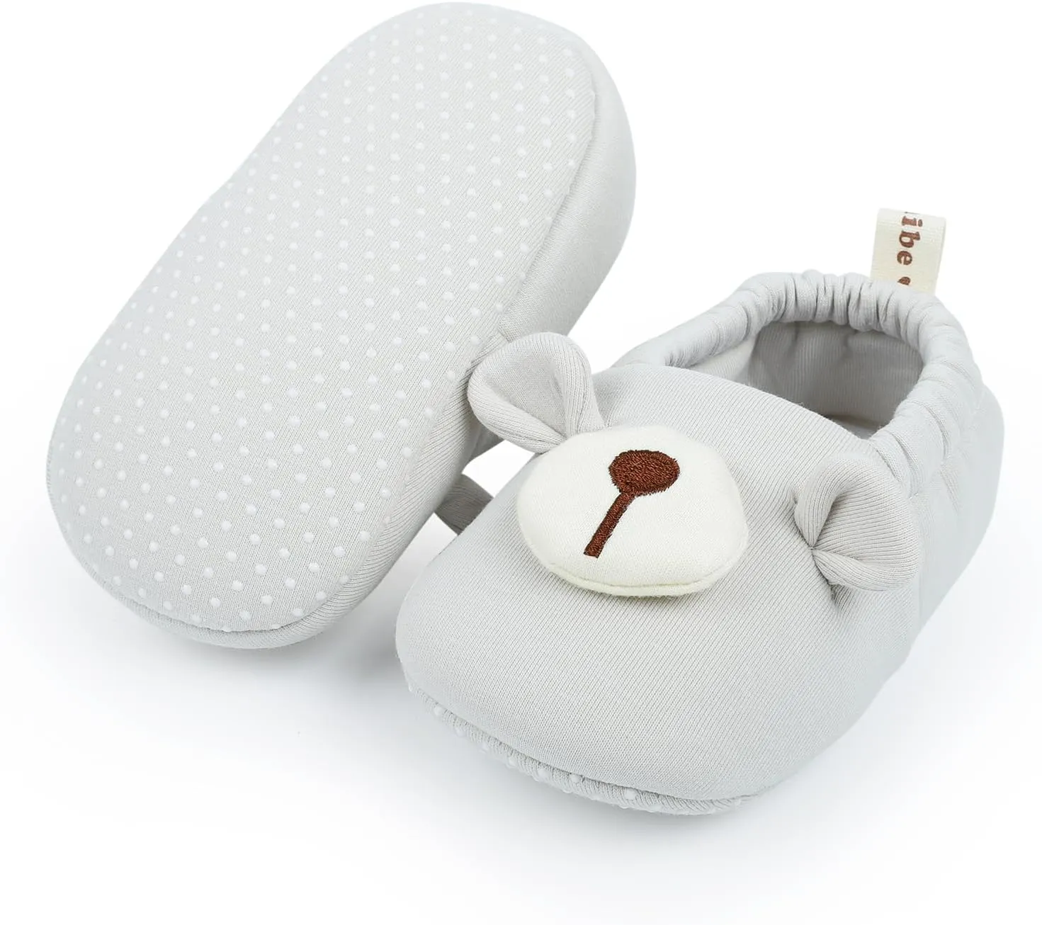 Baby Booties Newborn Shoes Infant Cotton Slippers Non-Slip Warm Ankle Boots for Boy Girl