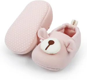 Baby Booties Newborn Shoes Infant Cotton Slippers Non-Slip Warm Ankle Boots for Boy Girl