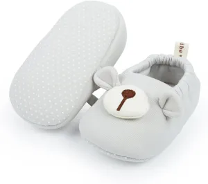 Baby Booties Newborn Shoes Infant Cotton Slippers Non-Slip Warm Ankle Boots for Boy Girl