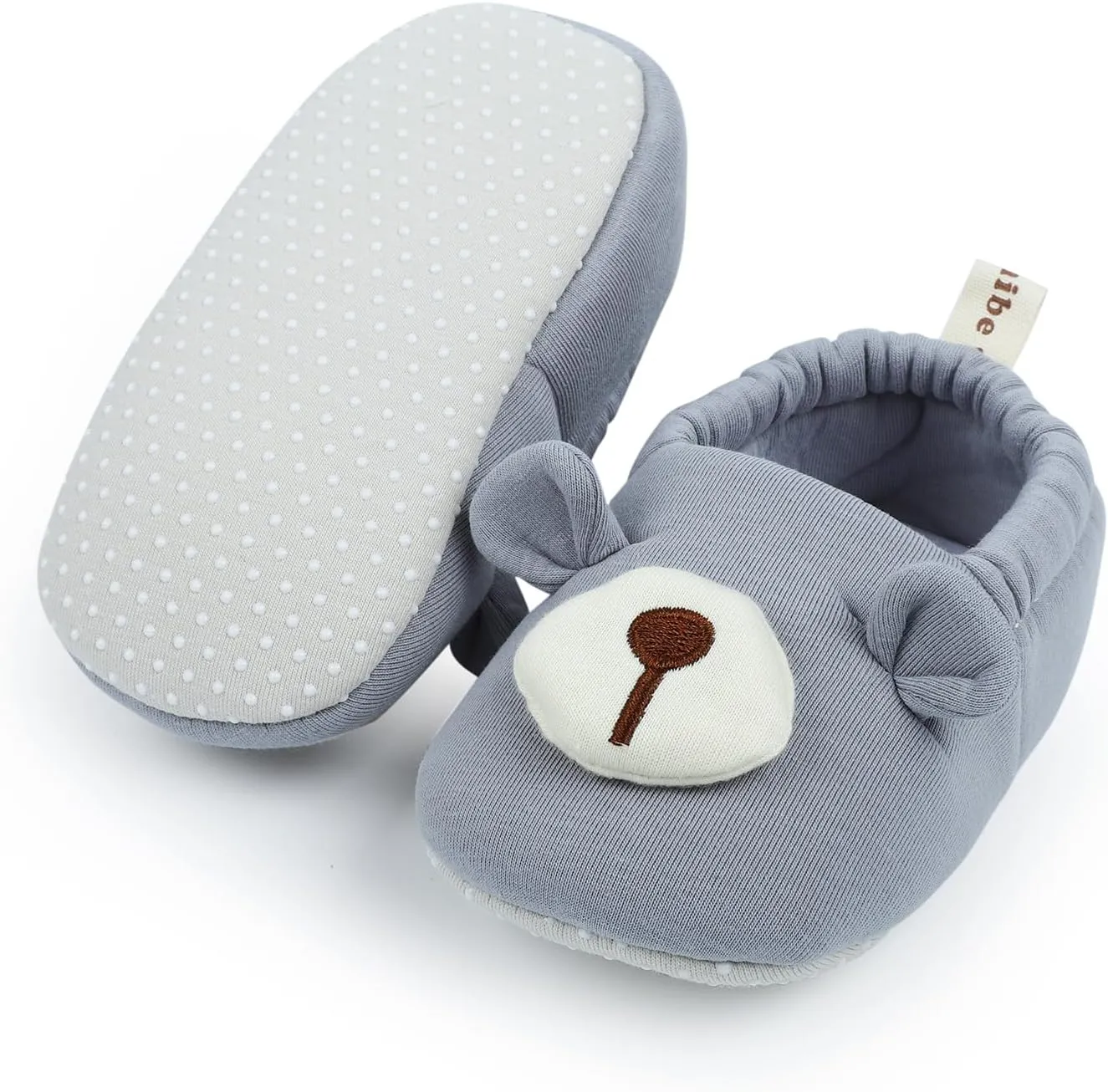 Baby Booties Newborn Shoes Infant Cotton Slippers Non-Slip Warm Ankle Boots for Boy Girl