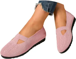 Ballet Flats Shoes for Women Wide Comfortable Round Toe Slip On Ballet Flats Casual Women's Flats for Walking Shoes
