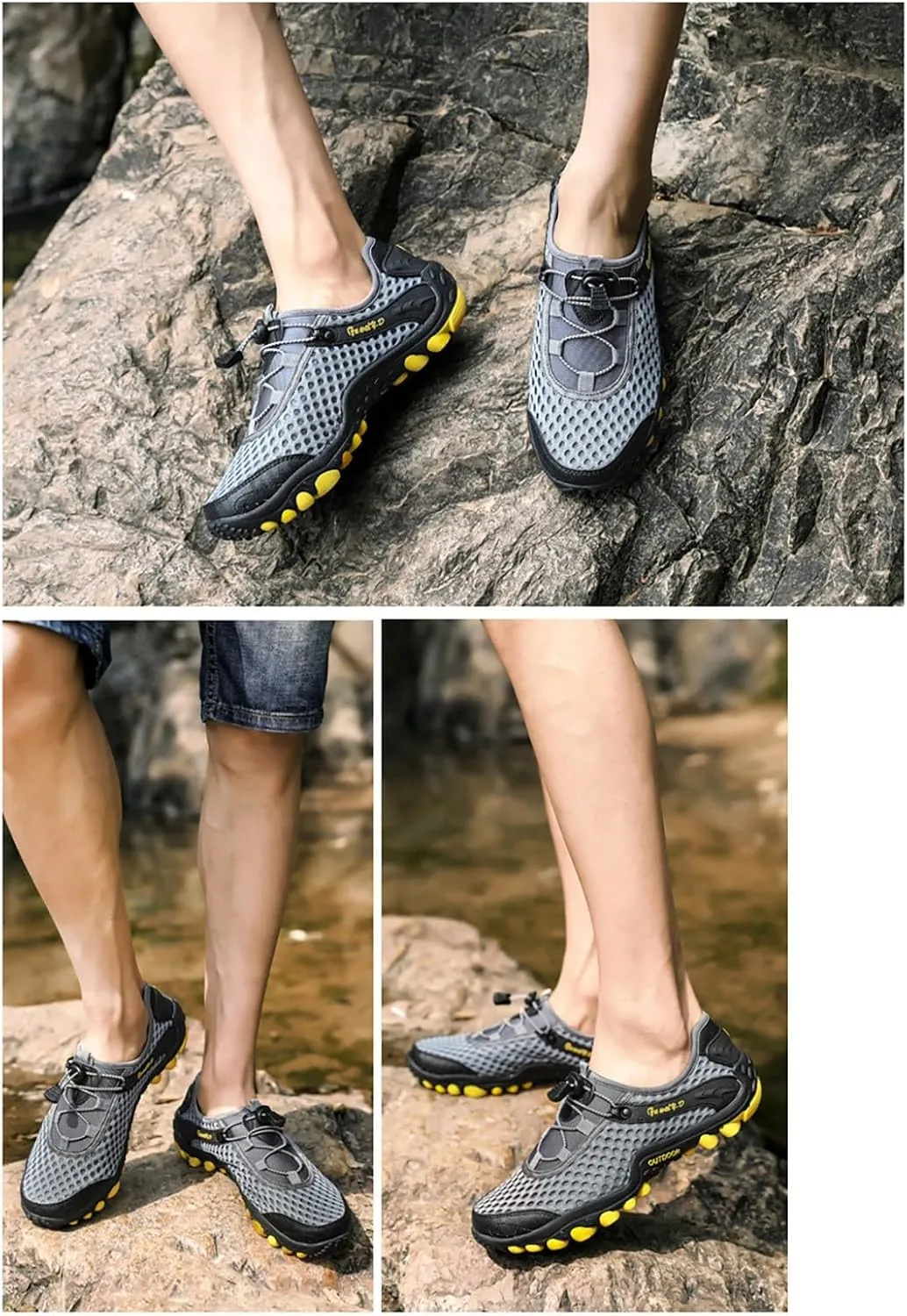 Barefoot Shoes for Water Sports Quick Dry Aqua Women Men Beach Swim Pool Surf Yoga Hiking Lightweight Non Slip Outdoor Activities