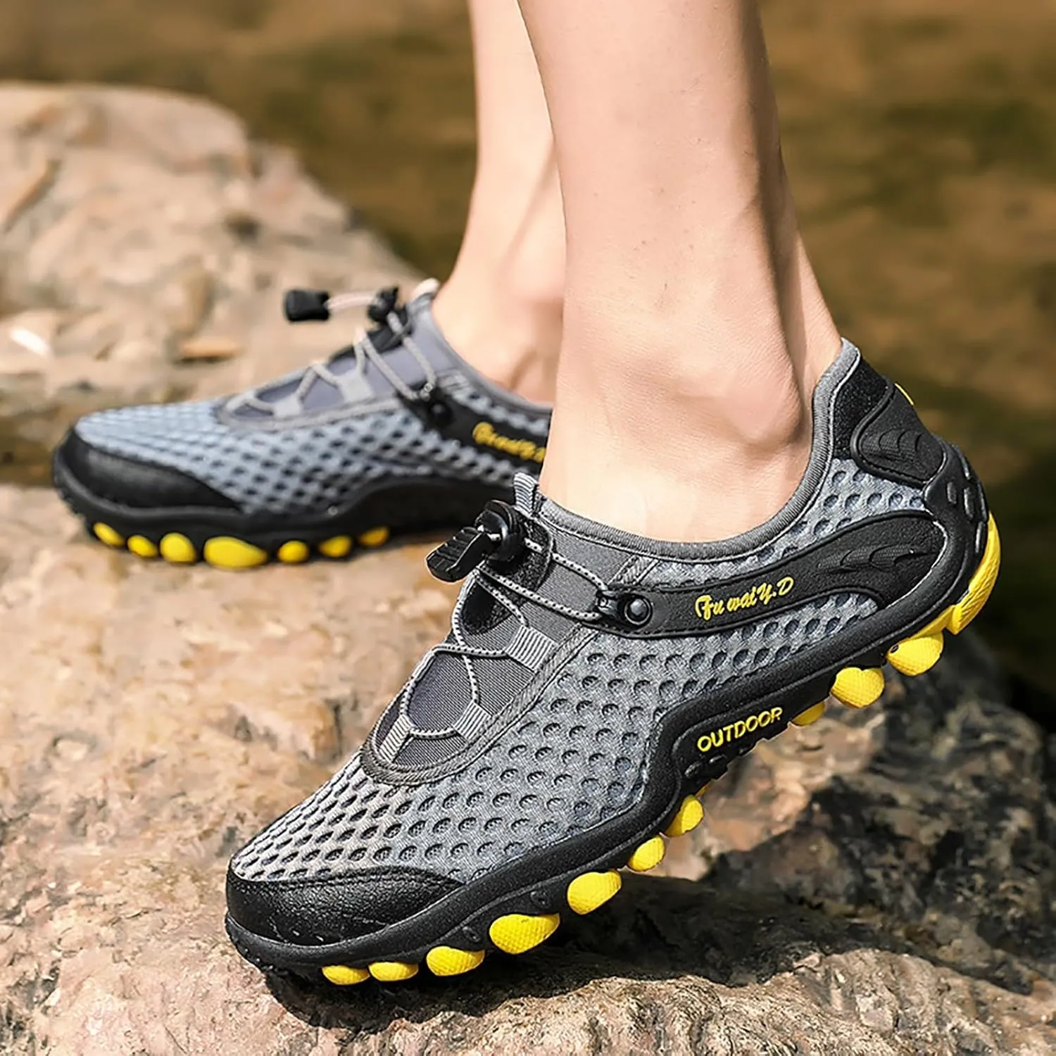 Barefoot Shoes for Water Sports Quick Dry Aqua Women Men Beach Swim Pool Surf Yoga Hiking Lightweight Non Slip Outdoor Activities