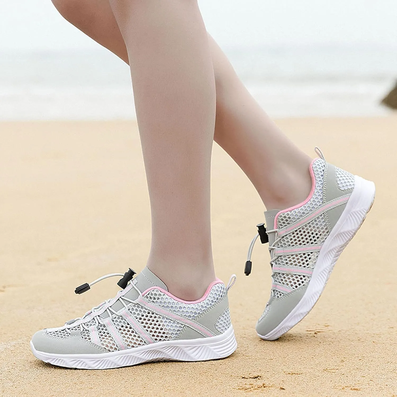 Beach Pool Swim Shoes Men Women Quick Dry Aqua Water Shoes Barefoot Surf Hiking Kayaking Diving Yoga Outdoor Sports Lightweight