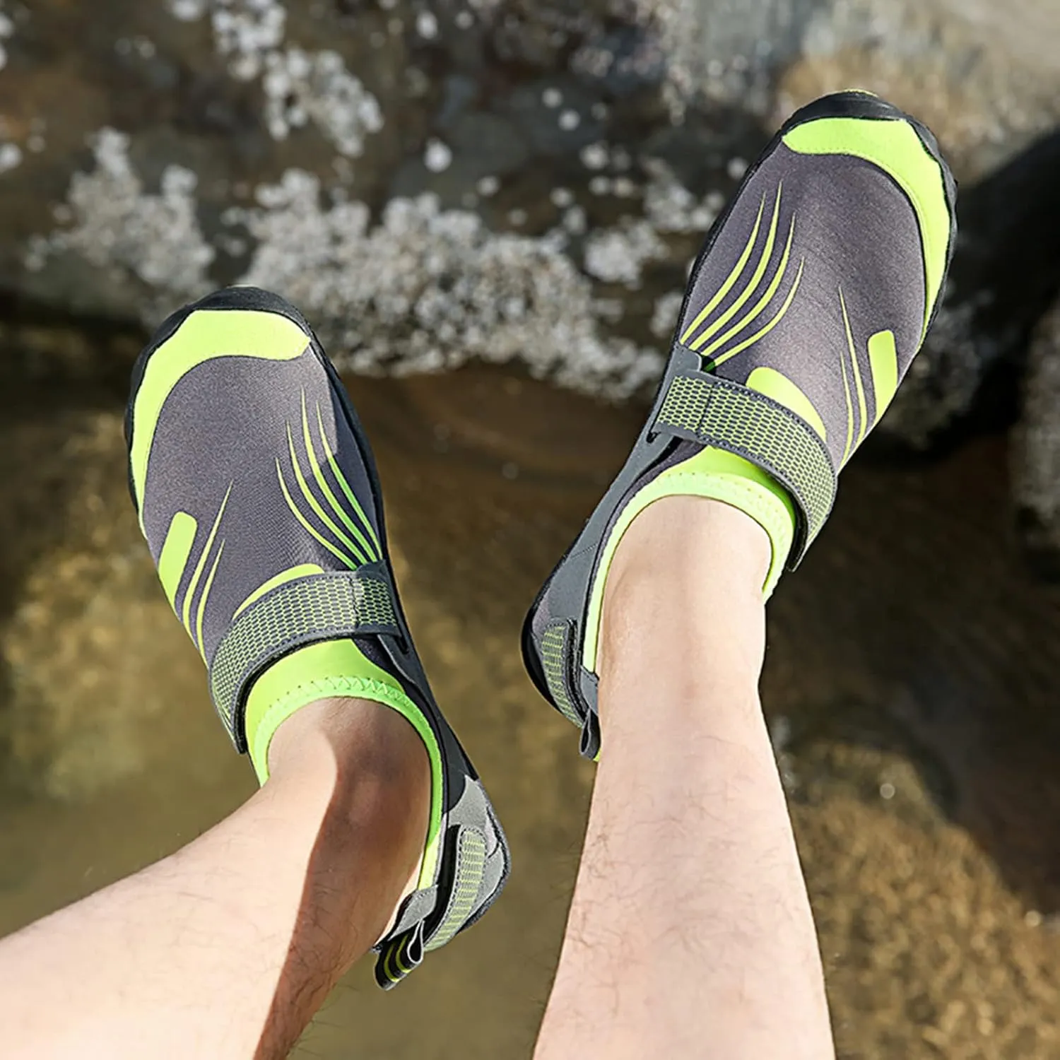 Beach Pool Swim Shoes Men Women Quick Dry Aqua Water Shoes Barefoot Surf Hiking Kayaking Diving Yoga Outdoor Sports Lightweight