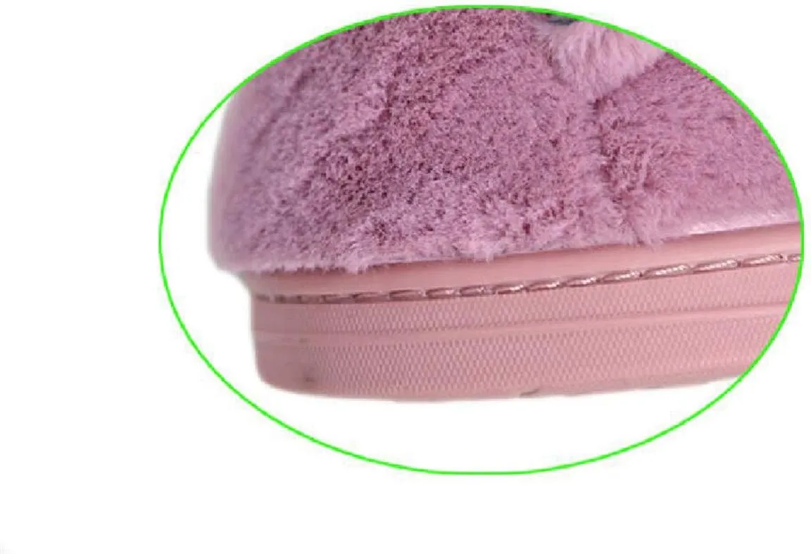 Cotton Slippers for Adults & Kids - Plush Hippo & Animal Designs, Perfect for Home