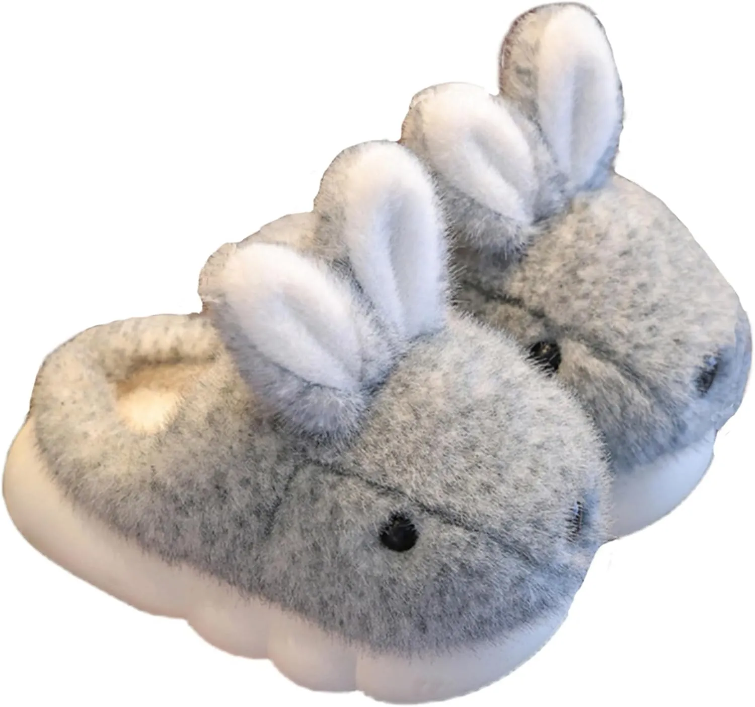 Cute Women's Rabbit Slippers - Warm & Plush, Cartoon Design, Perfect for Winter & Indoor/Outdoor Use