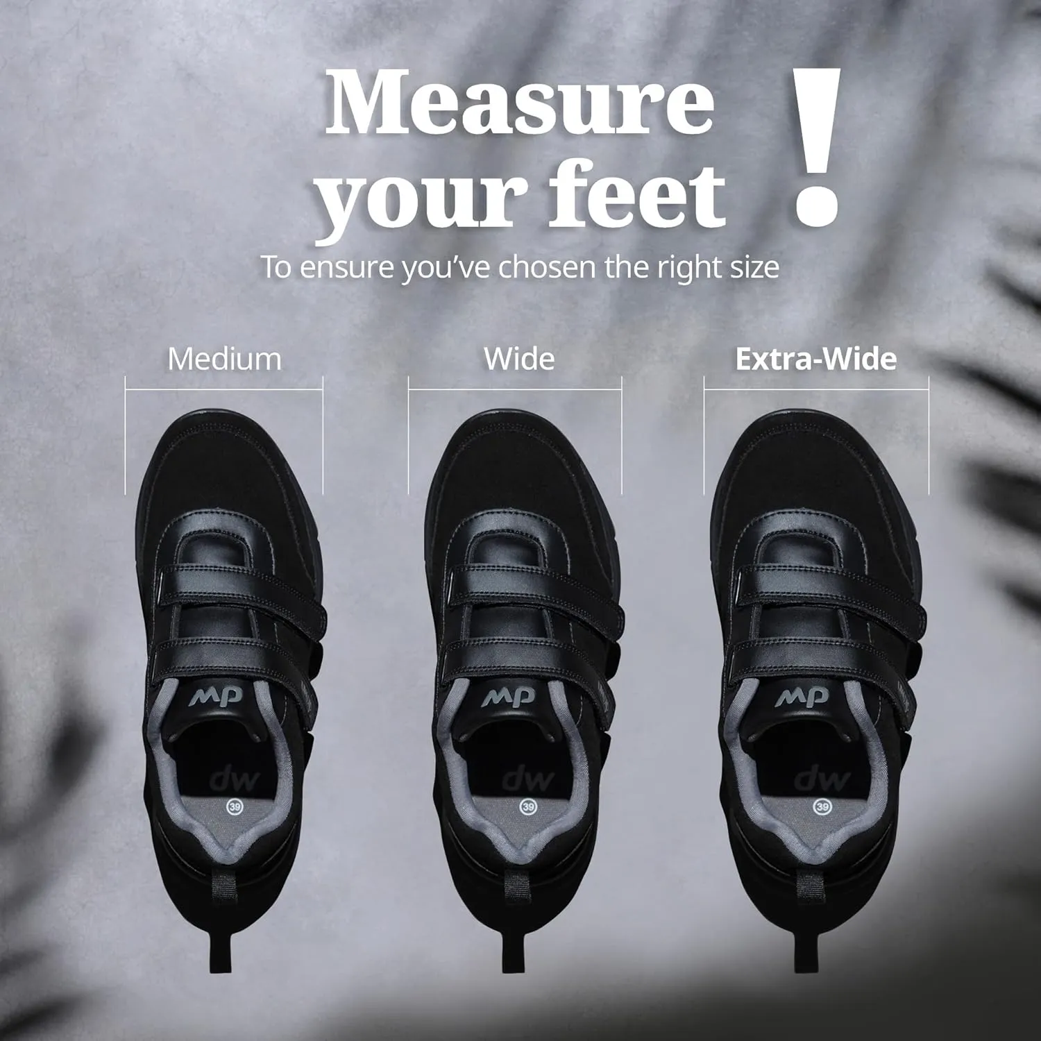 diawin Wide Shoes for Men & Women – Extra Depth Walking Shoes with Wide Toe Box for Swollen Feet, Hallux, Arthritis, and Diabetic Needs – Durable Genuine Leather for Comfort