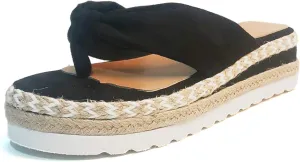 Eduavar Sandals for Women Dressy Summer, Women's Sandals Summer Beach Breathable Sandals Flip Flops Comfy Platform Sandals