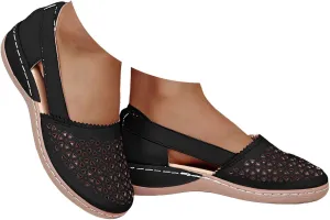 Eduavar Summer Sandals for Women 2023, Sandals Women Comfortable Close Toed Sandals Lace-up Flat Strap Sandals Shoes