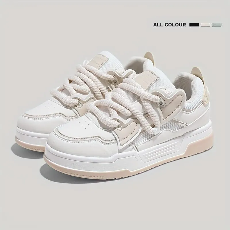 Girls' Dopamine Niche Design Spring and Autumn Women's Casual All-Match Sneakers