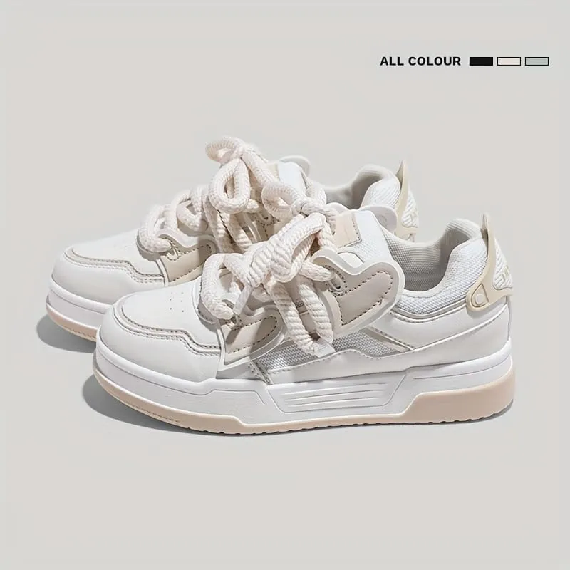 Girls' Dopamine Niche Design Spring and Autumn Women's Casual All-Match Sneakers