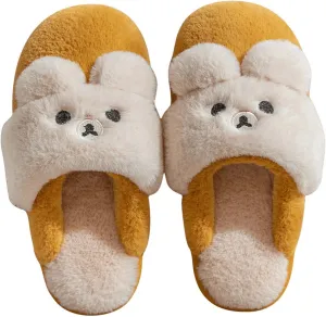 Hopelong Women Slippers,Bunny Slippers for Women,Cute Bunny Ear Slippers,Cute Fuzzy Slippers,Indoor Women Animal Slippers