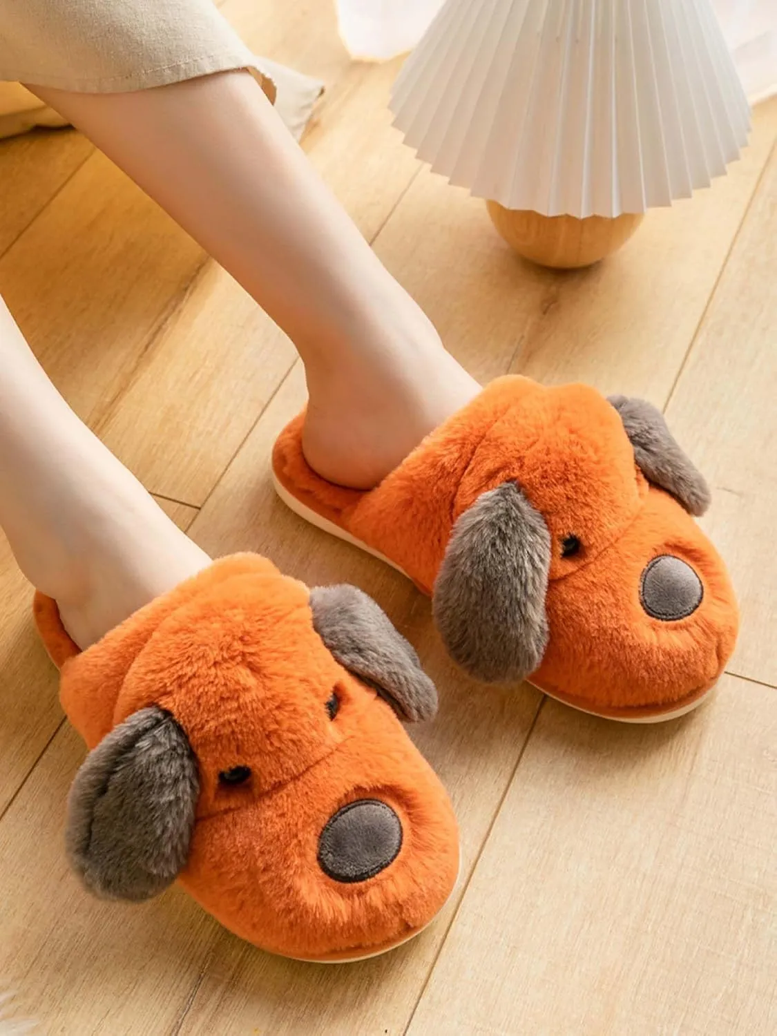 Hopelong Women Slippers,Bunny Slippers for Women,Cute Bunny Ear Slippers,Cute Fuzzy Slippers,Indoor Women Animal Slippers