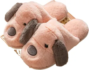Hopelong Women Slippers,Bunny Slippers for Women,Cute Bunny Ear Slippers,Cute Fuzzy Slippers,Indoor Women Animal Slippers