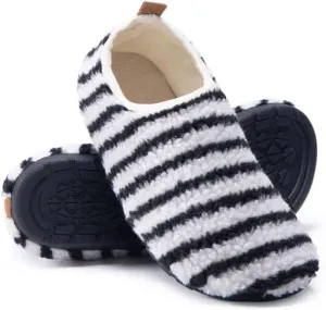 House Slippers for Women Men Travel Slippers Socks Non Slip Barefoot Indoor Bedroom Shoes