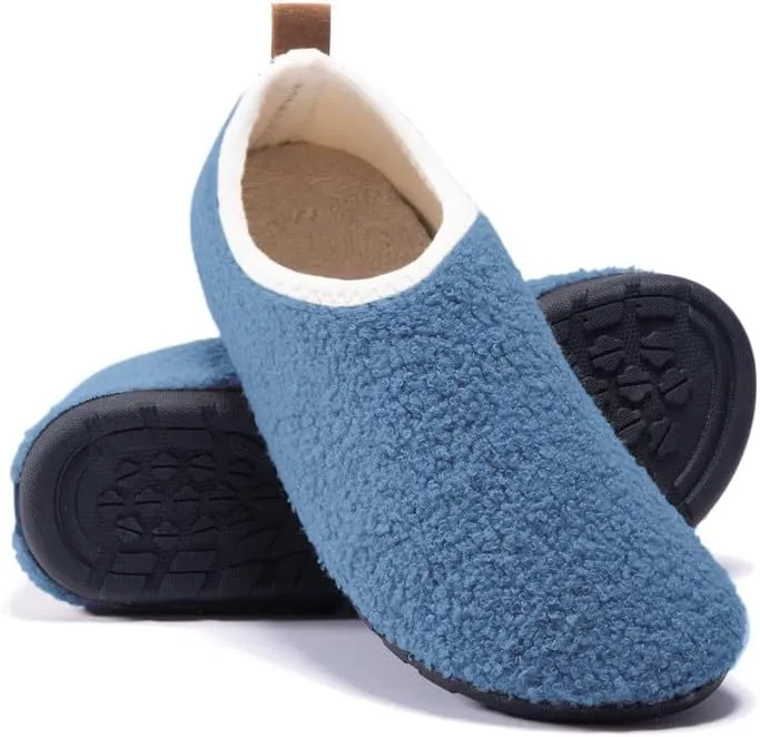 House Slippers for Women Men Travel Slippers Socks Non Slip Barefoot Indoor Bedroom Shoes