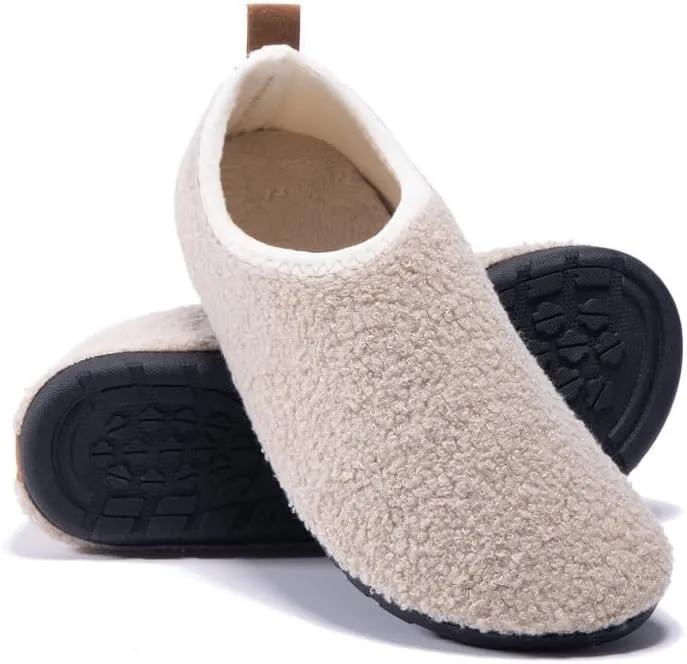 House Slippers for Women Men Travel Slippers Socks Non Slip Barefoot Indoor Bedroom Shoes