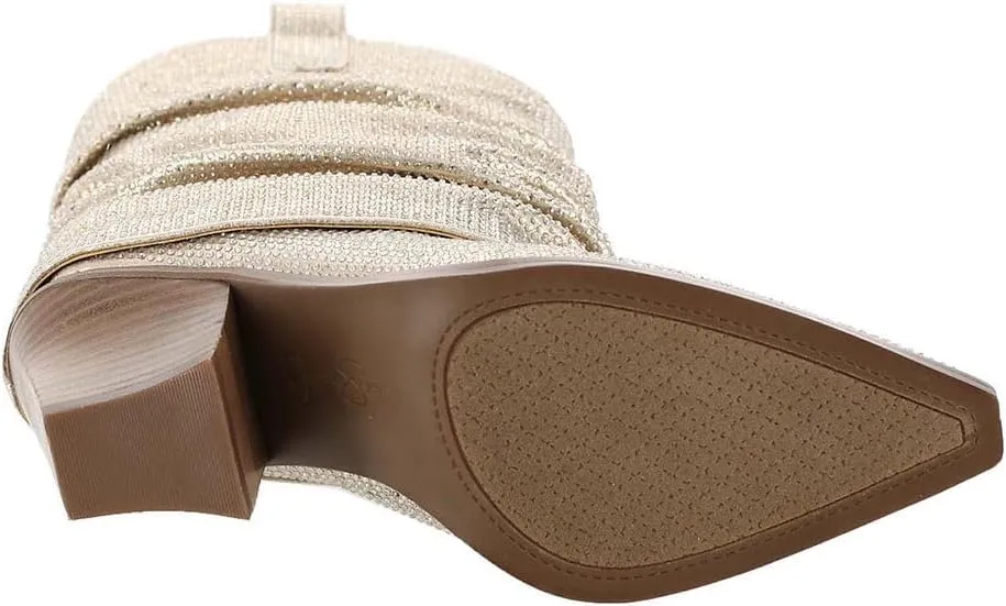Jessica Simpson Womens Gemorra Padded Insole Pointed Toe Booties