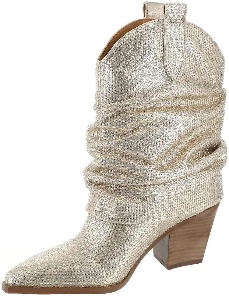 Jessica Simpson Womens Gemorra Padded Insole Pointed Toe Booties