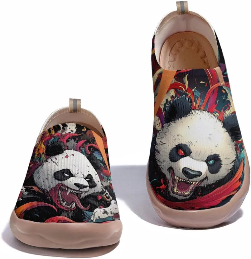 Men's Art Travel Slip-On Shoes Casual Lightweight Breathable Flats Comfortable Loafers