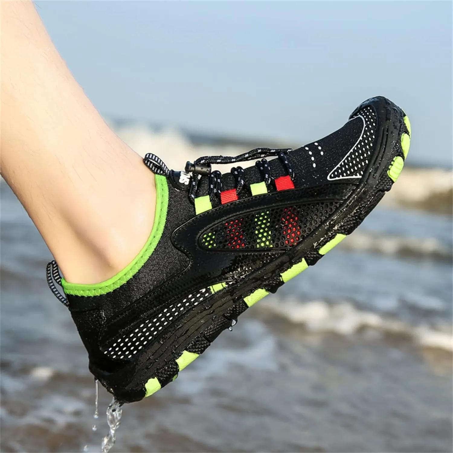 Mens Barefoot Water Shoes Size 11 Breathable Non Slip Athletic Barefoot