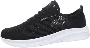 Men's Running Shoes Casual Slip on Walking Tennis Gym Sneakers Lightweight Breathable Mesh Workout Sports Sneakers