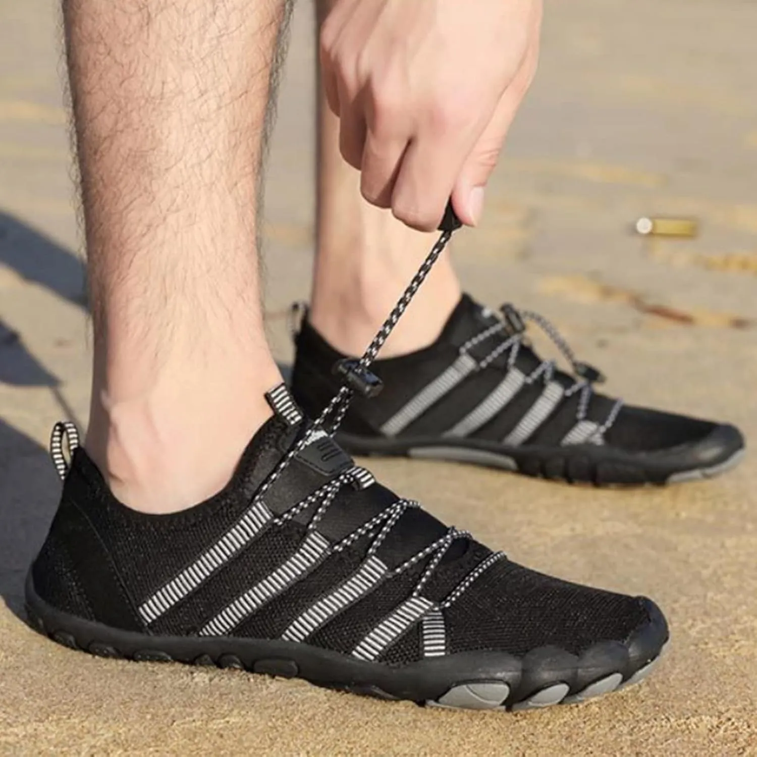 Mens Size 9 Shoes Water Resistant Quick Drying Slip On Womens Barefoot Water Shoes Water Shoes Men Wide Width Outdoor Beach Swimming Aqua Socks for Pool Beach Surf Walk Water Yoga
