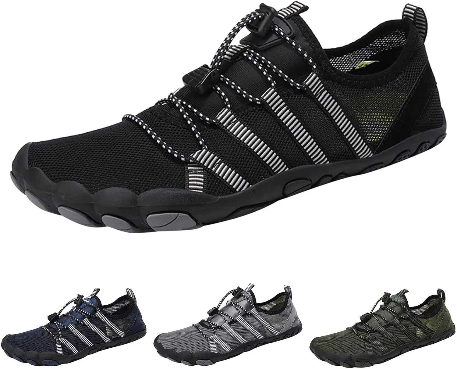 Mens Size 9 Shoes Water Resistant Quick Drying Slip On Womens Barefoot Water Shoes Water Shoes Men Wide Width Outdoor Beach Swimming Aqua Socks for Pool Beach Surf Walk Water Yoga