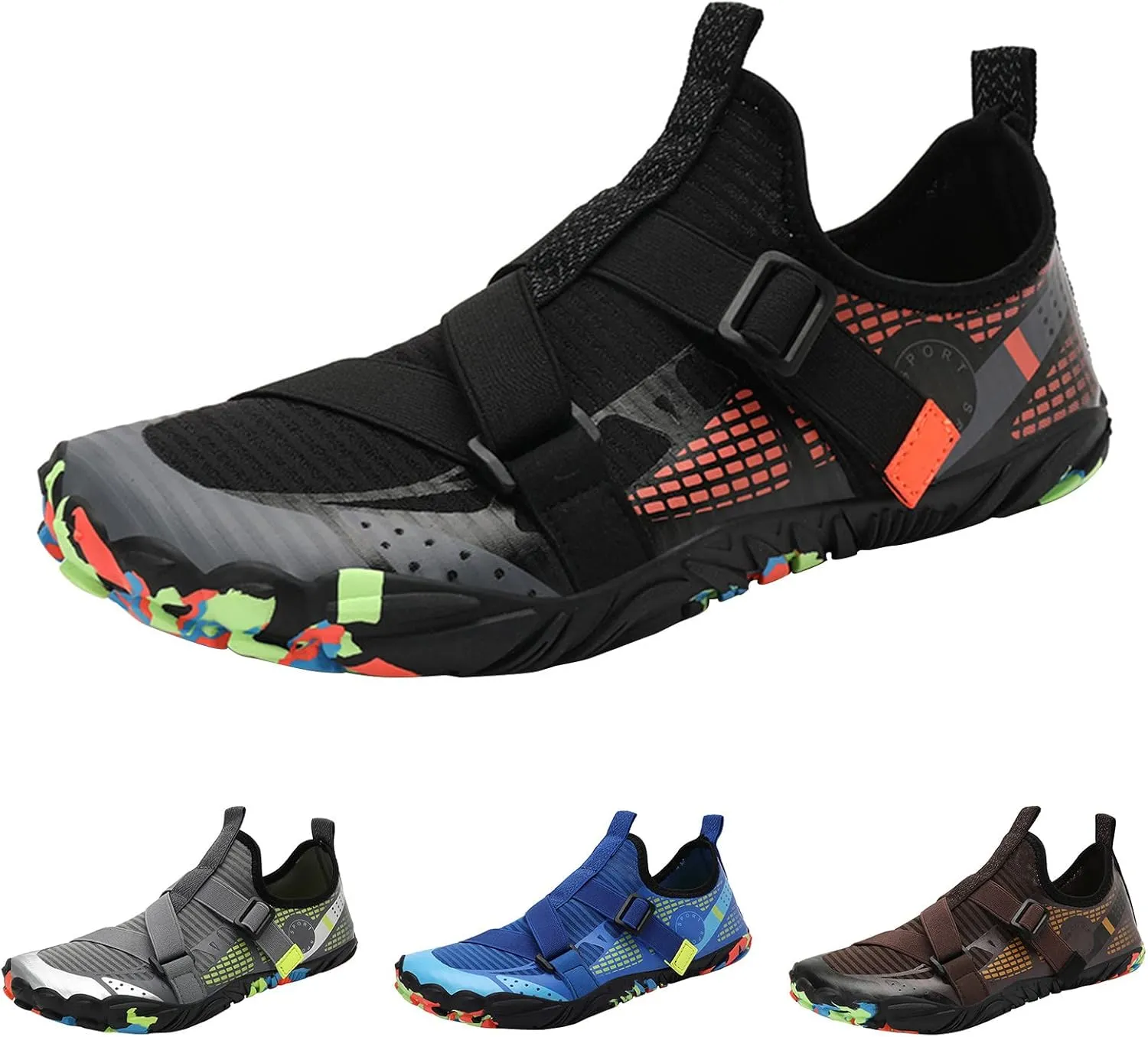 Mens Size 9 Wide Water Shoes Quick Drying Slip On Water Hiking Shoes for Men Wide Water Shoes for Women Jogging Quick Dry Pool Sports Sneaker for Pool Beach Surf Walking Water Park