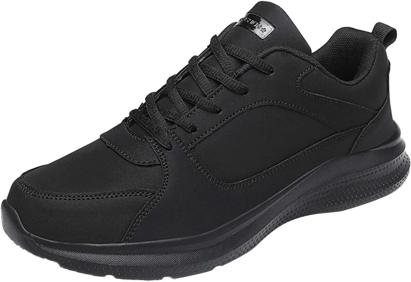 Men's Stretch Memory Foam Shoes Breathable and Light Outdoor Comfy Walking Shoe Men's Comfortable Canvas Shoes