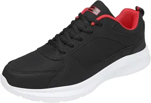 Men's Stretch Memory Foam Shoes Breathable and Light Outdoor Comfy Walking Shoe Men's Comfortable Canvas Shoes