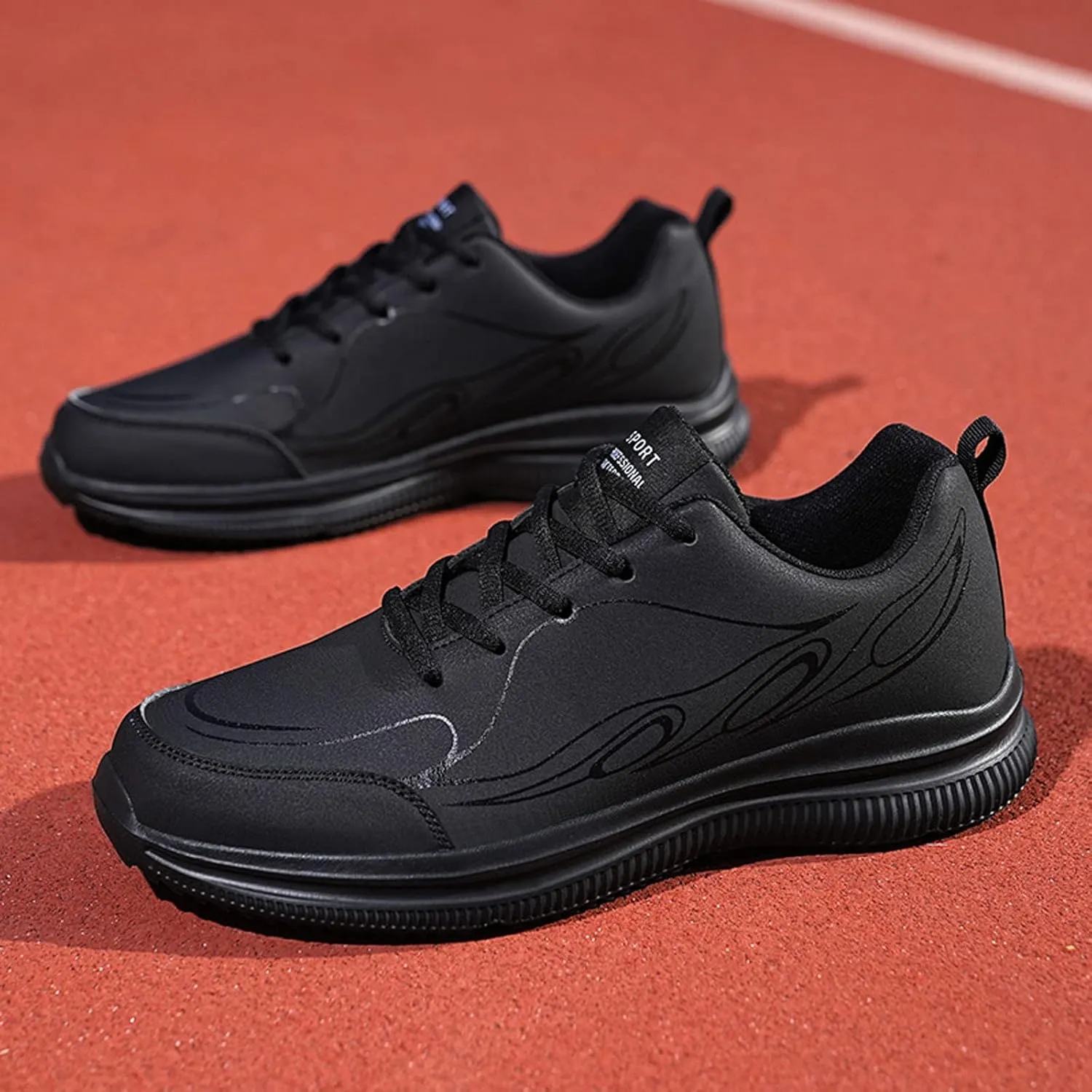 Men's Stretch Memory Foam Shoes Breathable Casual Comfortable Walking Sneaker Outdoor Non Slip Jogging Sneakers