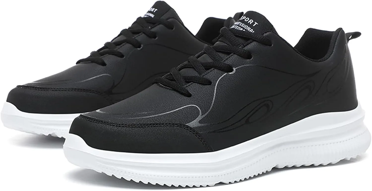 Men's Stretch Memory Foam Shoes Breathable Casual Comfortable Walking Sneaker Outdoor Non Slip Jogging Sneakers