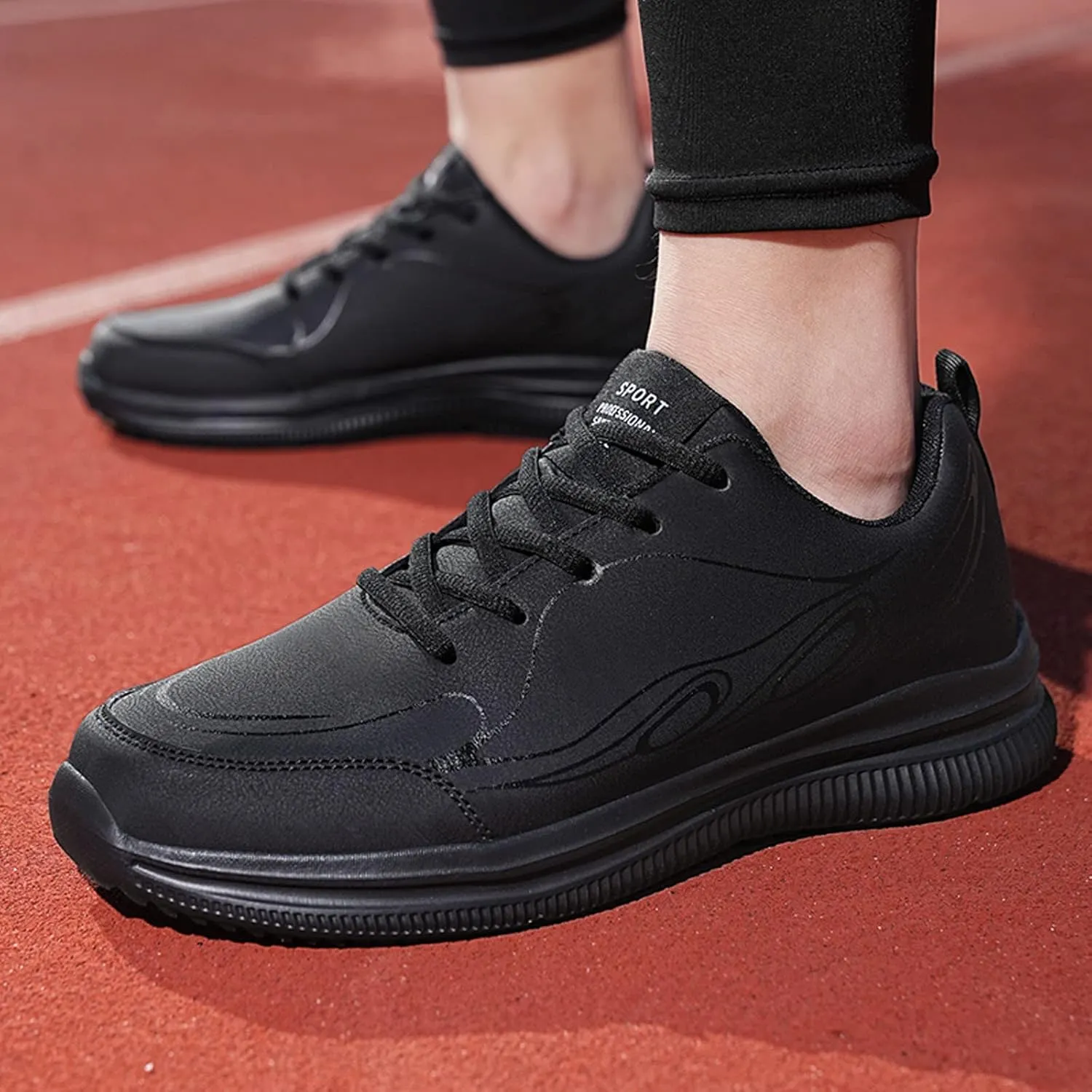 Men's Stretch Memory Foam Shoes Breathable Casual Comfortable Walking Sneaker Outdoor Non Slip Jogging Sneakers
