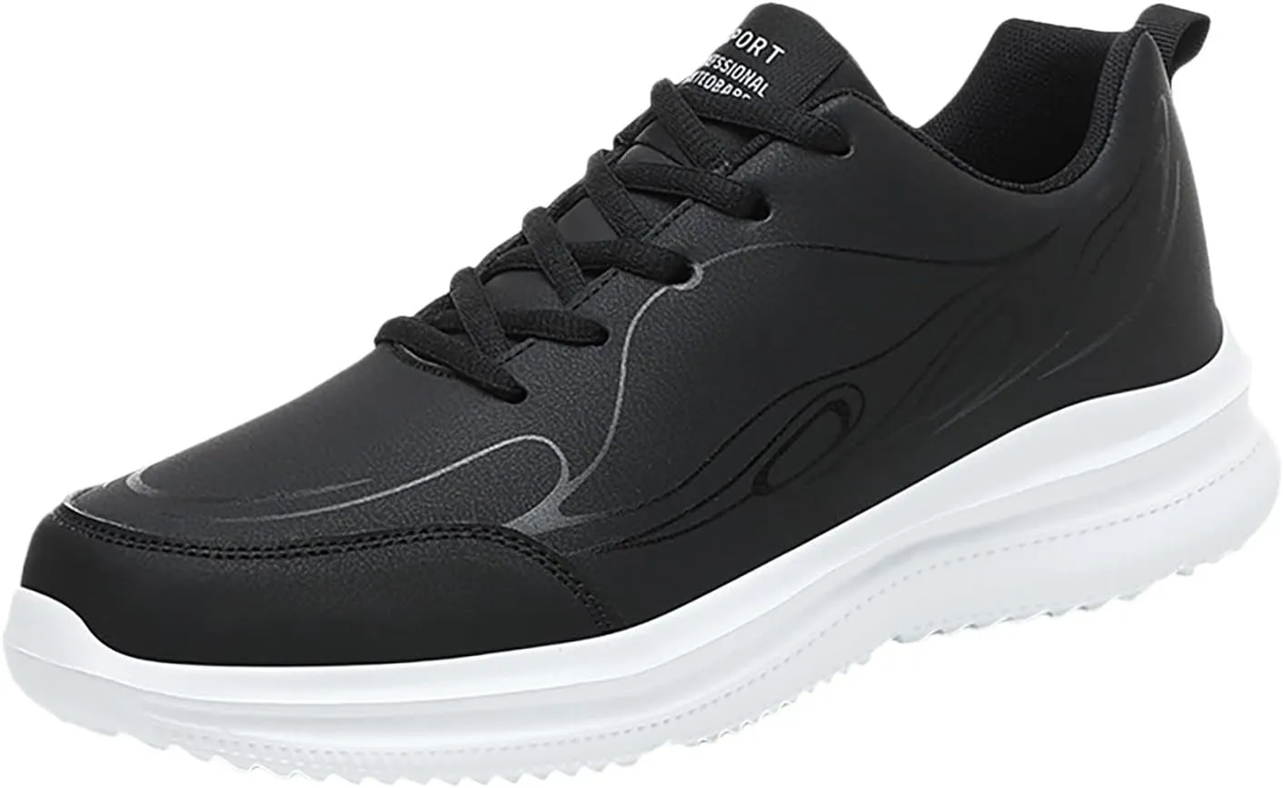 Men's Stretch Memory Foam Shoes Breathable Casual Comfortable Walking Sneaker Outdoor Non Slip Jogging Sneakers