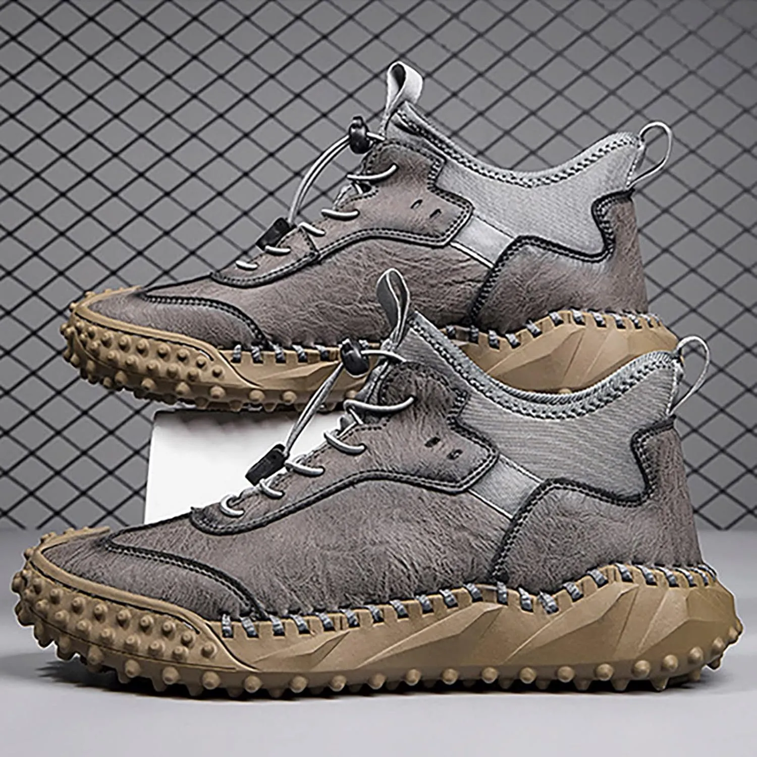 Men's Stretch Memory Foam Shoes Casual Sneaker Mesh Breathable Walking Shoe Men's Lightweight Cushion Sneakers