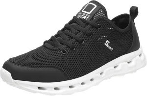 Men's Stretch Memory Foam Shoes Comfortable Breathable Slip On Sneaker Comfortable & Light-Weight Stretch Shoes