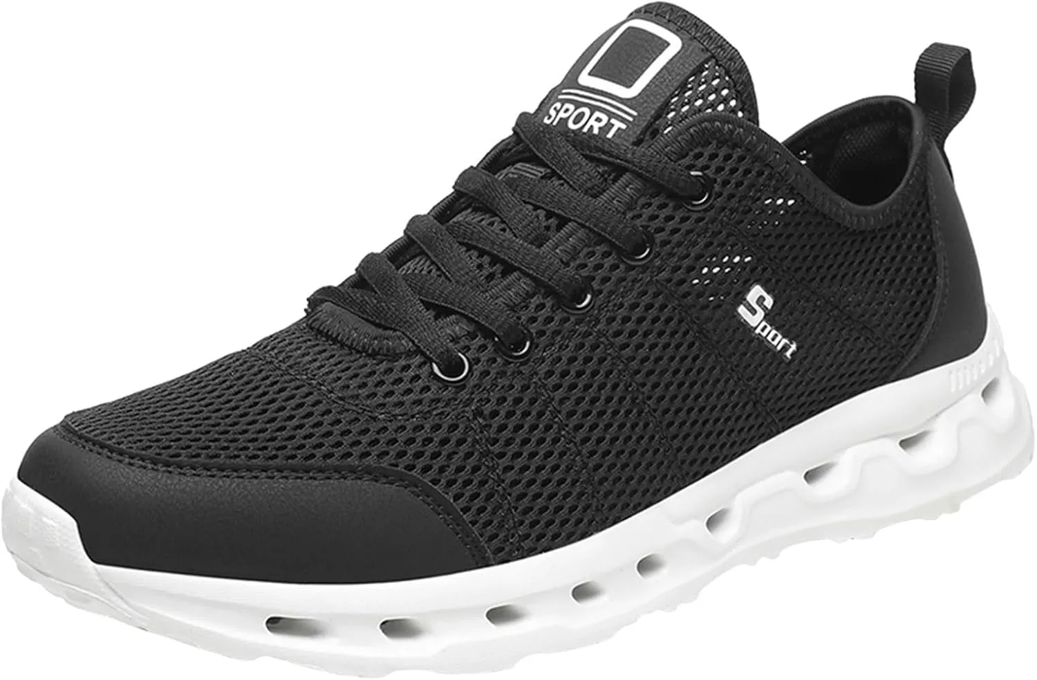 Men's Stretch Memory Foam Shoes Comfortable Breathable Slip On Sneaker Comfortable & Light-Weight Stretch Shoes