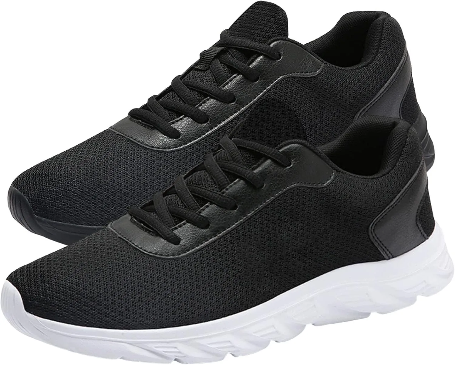 Men's Stretch Memory Foam Shoes Comfortable Breathable Stretch Canvas Slip on Sneaker Athletic Fashion Sneakers