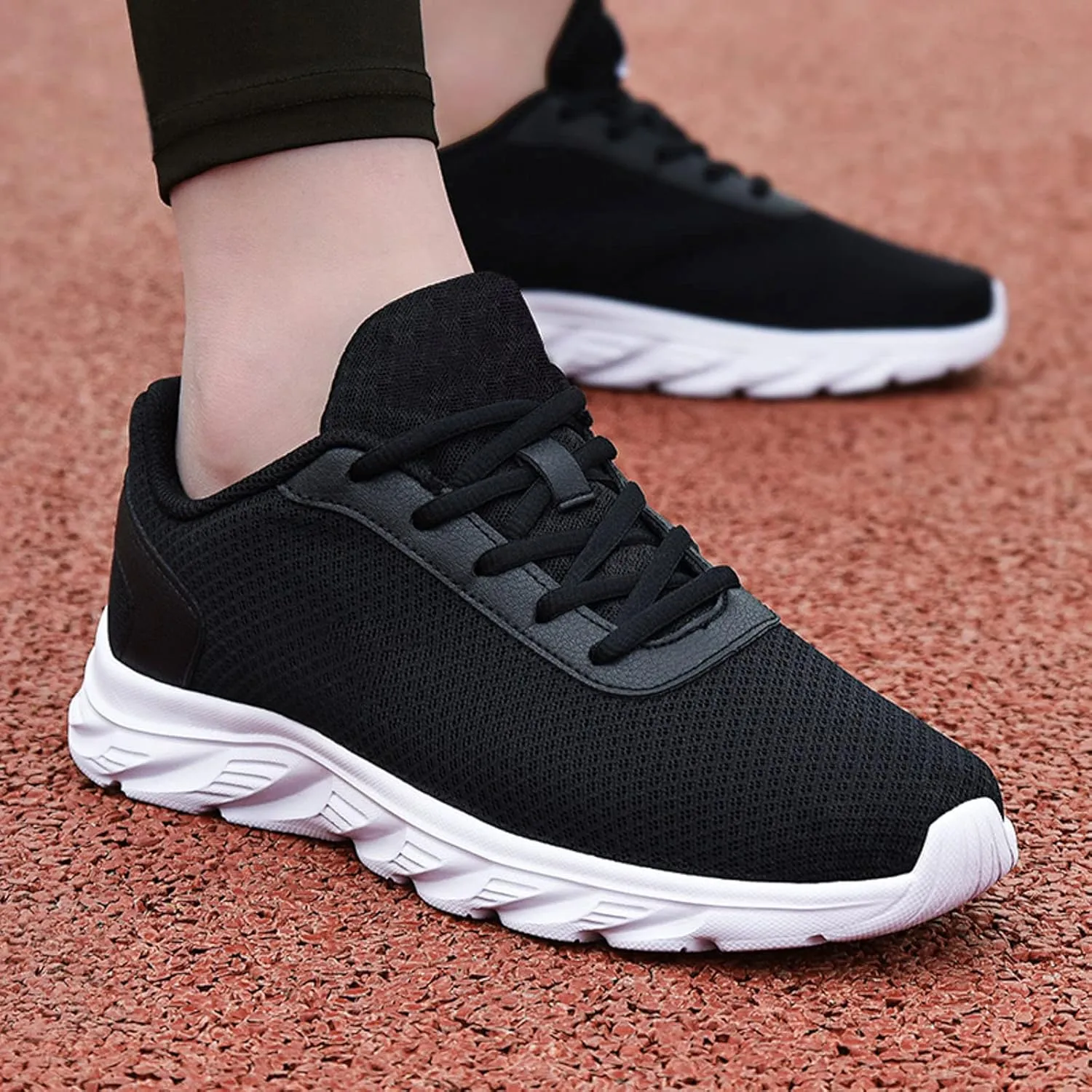 Men's Stretch Memory Foam Shoes Comfortable Breathable Stretch Canvas Slip on Sneaker Athletic Fashion Sneakers