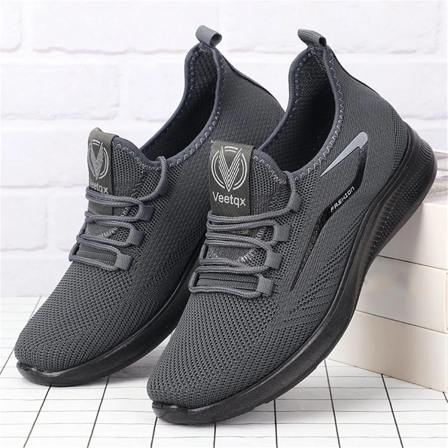 Men's Stretch Memory Foam Shoes Comfortable Lightweight Casual Walking Shoe Men's Classic Casual Walking Shoes